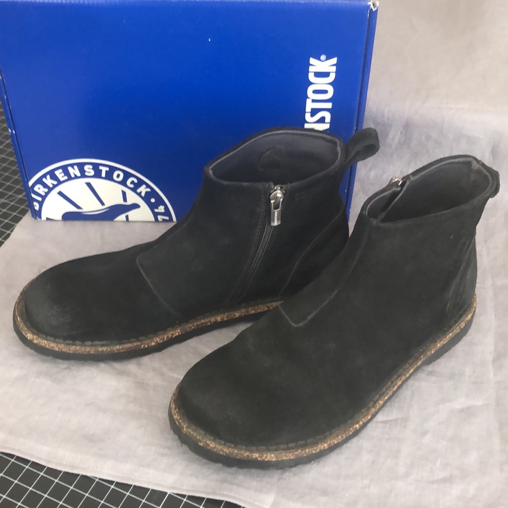 BIRKENSTOCK Melrose in Black suede - size 41